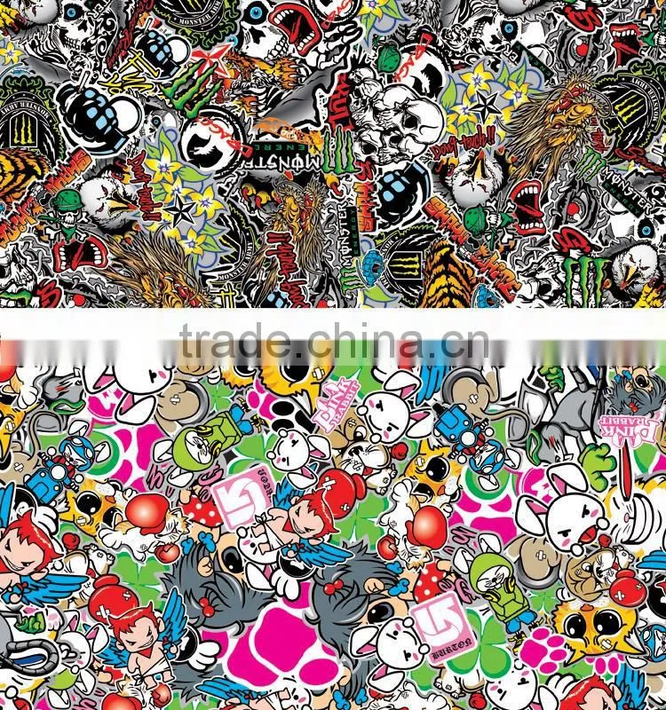 HD-008 Hot Sale Car Stickers Own Design Vinyl Bomb Sticker