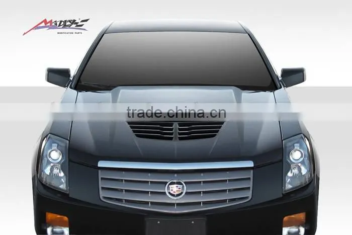 FRP Hood for 2003-2007 Cadillac CTS Duraflex Stingray Z Hood for Cadillac CTS