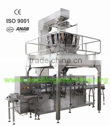 Automatic Granule Stand-up Pouch Filling Packaging Machine