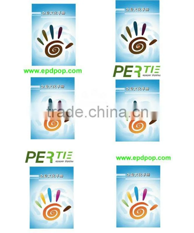 double black label price advertising display stand -pop standee or billboard epd display digital price tags