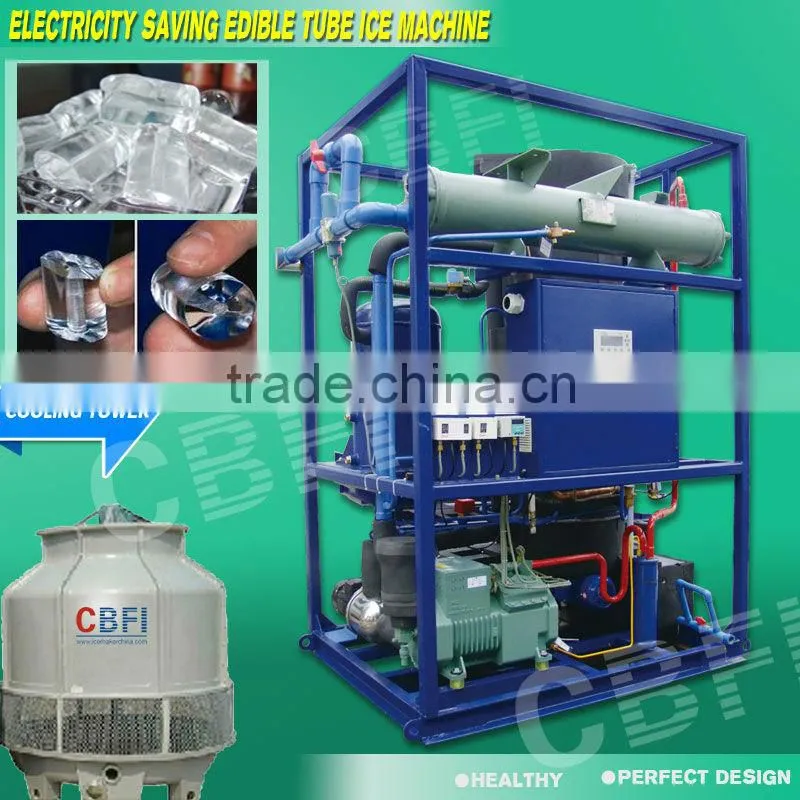 Philippines tube ice making machine for fruit juice and wines