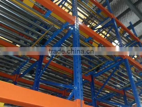 Carton Flow through Racks for Warehouse Rack