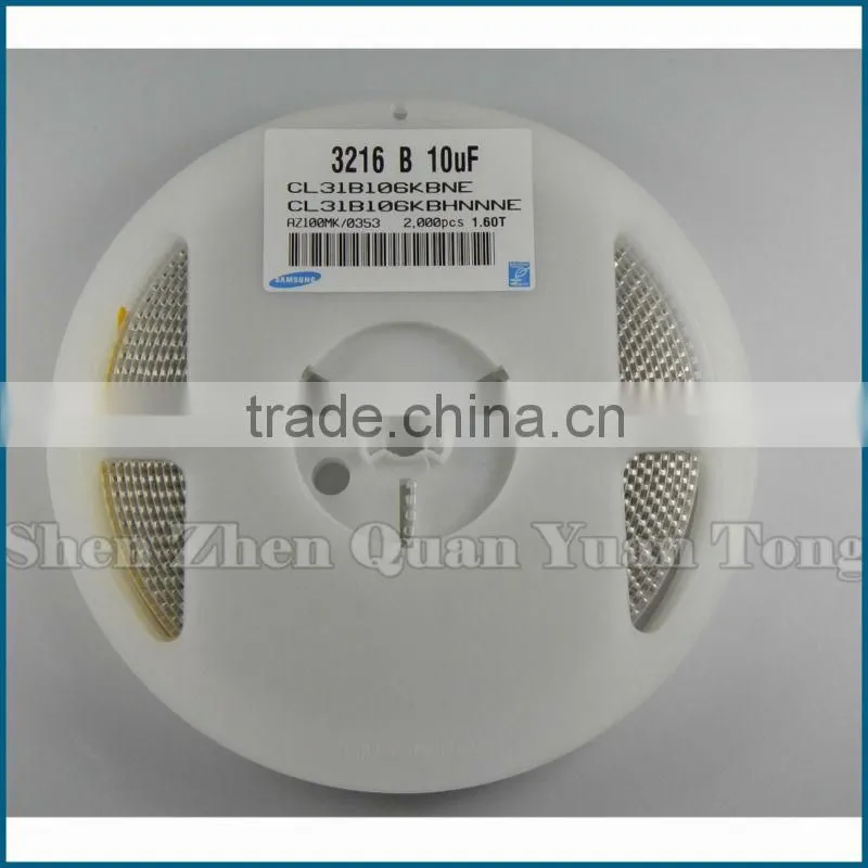 Capacitors CL31B106KBHNNNE 3216 50V 10UF