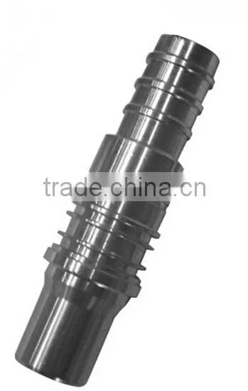 custom special CNC machining metal fitting with zinc plated