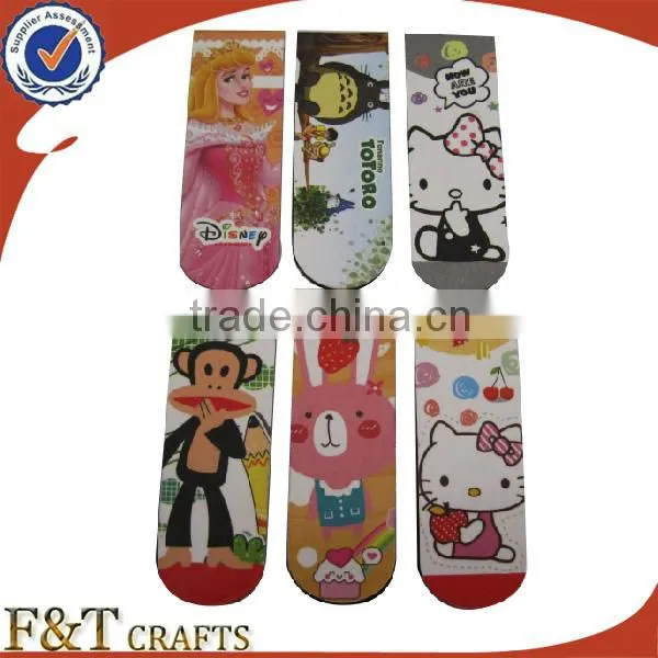Cheap printing logo can custom size bookmark for your desgin
