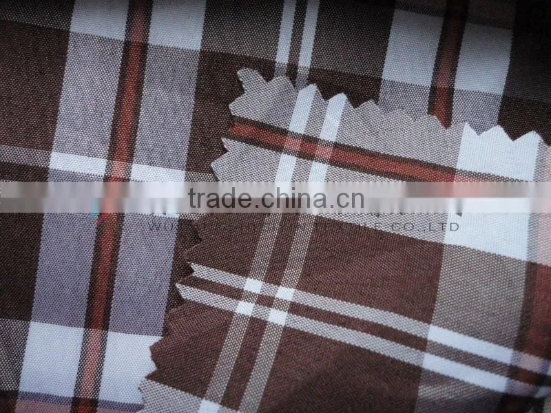 men's shirt Yarn Dyed Check Fabric