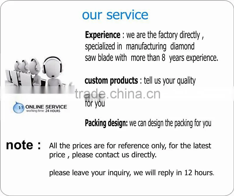 diamond blade/diamond saw blade/diamond disc