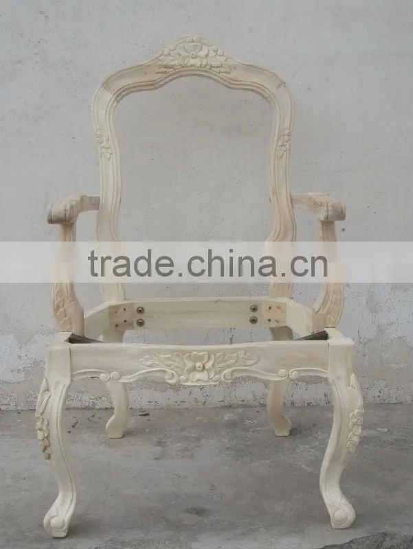 Morden Chair Stocklot chair Solid wood hand carved Leopard Chair,antique style accent chair with fabric cushion