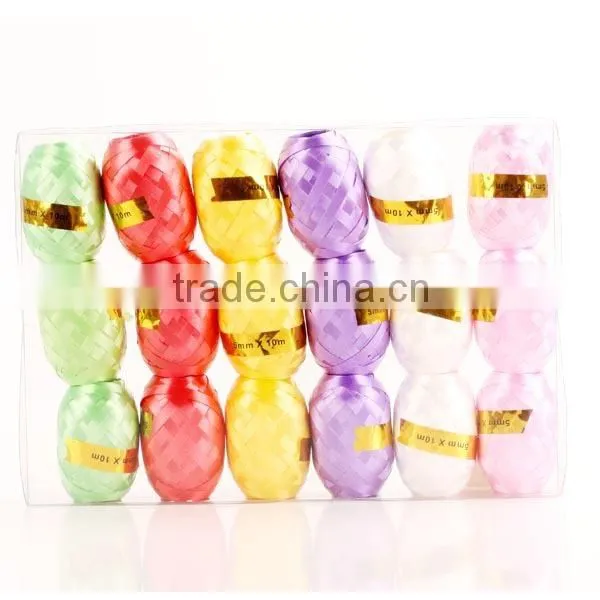 hot sale gift packaging colorful ribbon egg for festival