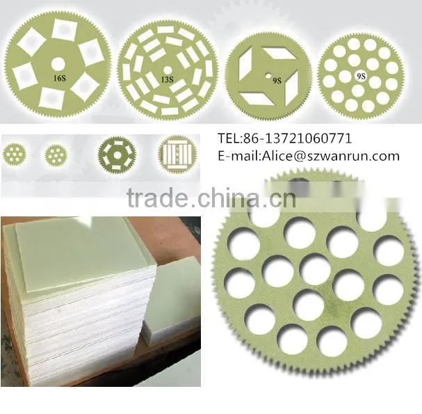 Crastal related lapping carrier fr-4