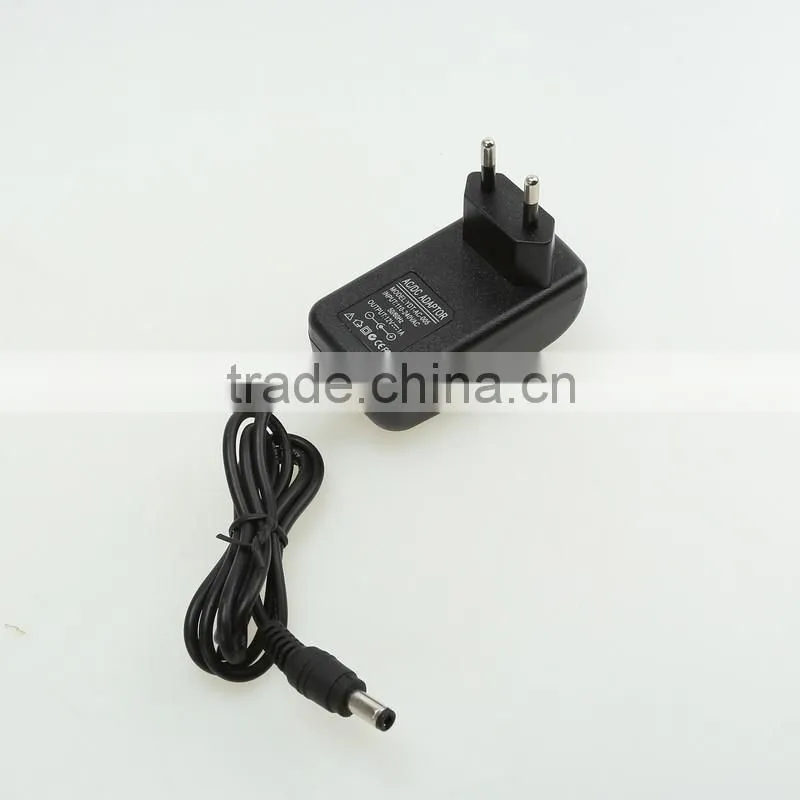 Wall mounted LED driver SAA CE approval 12V 1A AC DC Adapter