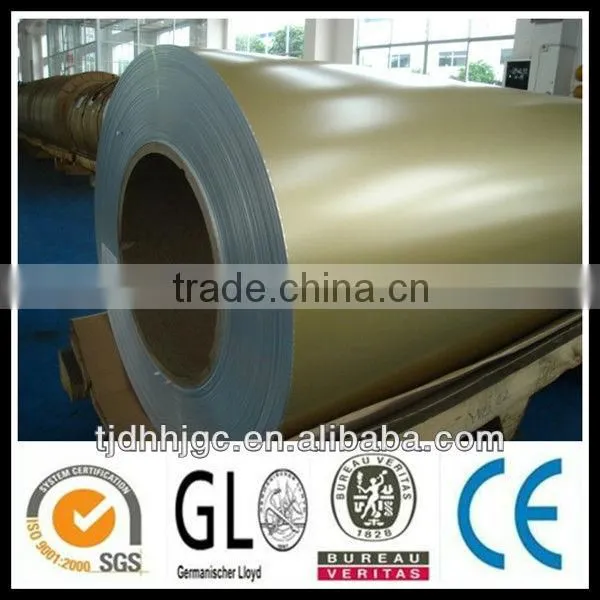 PE/PVDF pre coated aluminum coil/color coated galvanized steel coils/ppgi coils