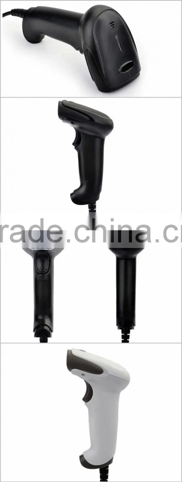Handheld bi-directional Laser Barcode Scanner Verifier With Hold Scanner USB Cable IPBS028
