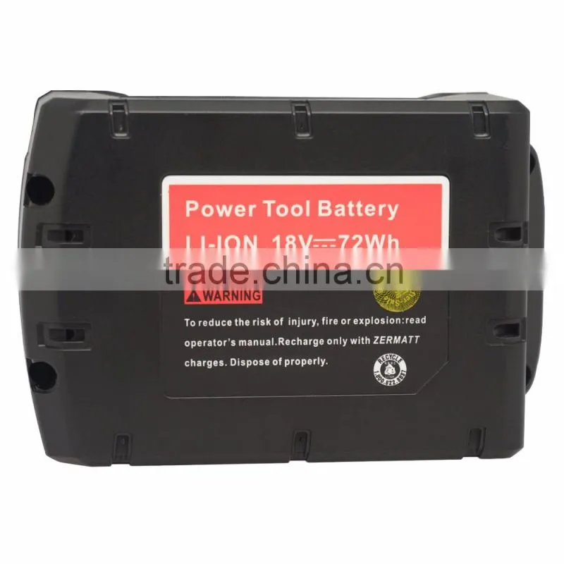 4.0Ah M18 XC Red Li-ion Battery milwaukee 18v tool combo kit For 48-11-1820 1828 1815 1828 1840