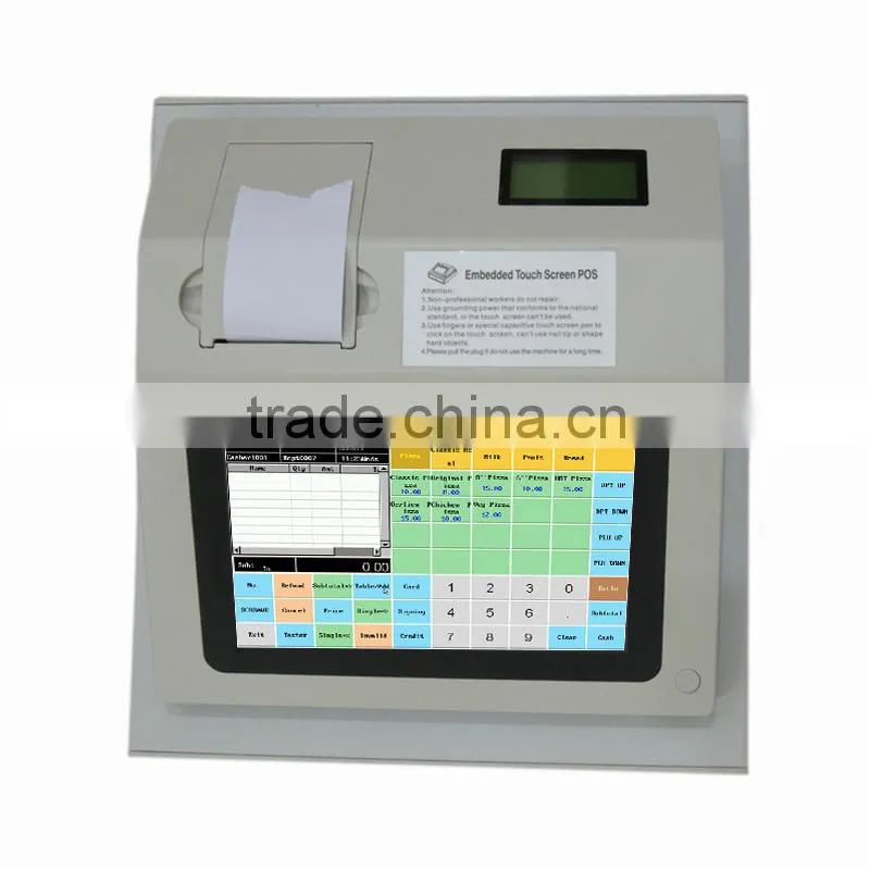IPCR004 2015 NEW Touch Screen Electronic Cash Register Machine