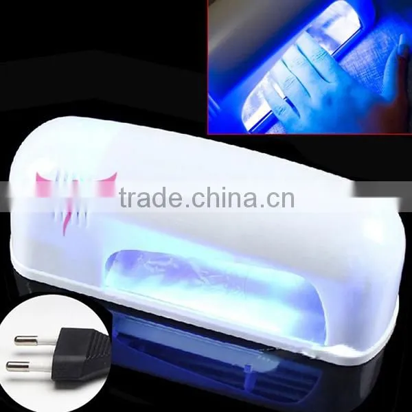 Cheap mini uv lamp,9w uv machine for nail gel dry