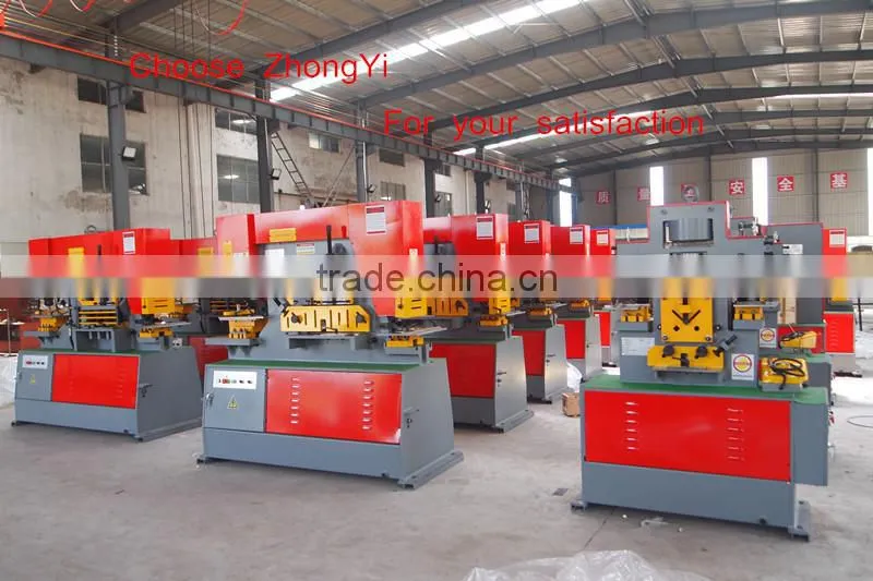 Double Hydraulic Station Channel Steel Shearing Machine , Cutting Machine