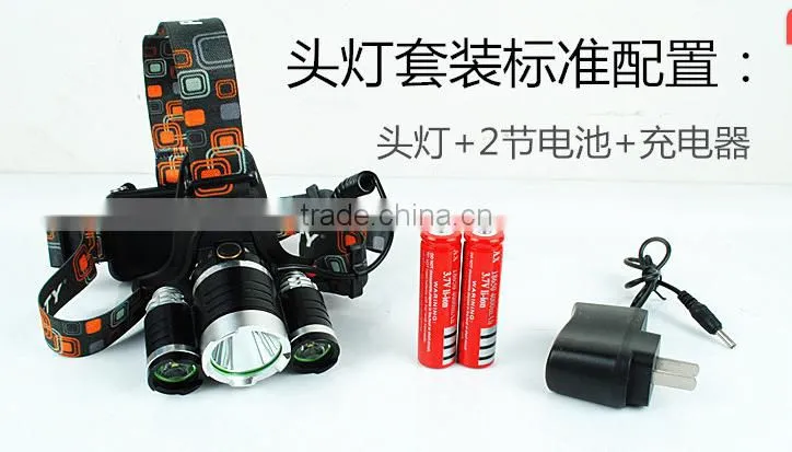 A-OK XM L T6 3 LED 4000 Lumens Owl Dual Use Bicycle volkswagen led Headlight Lamp