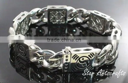 2012 new fashion jewelry,wholesale good quality bangles,stainless steel men bracelet B214
