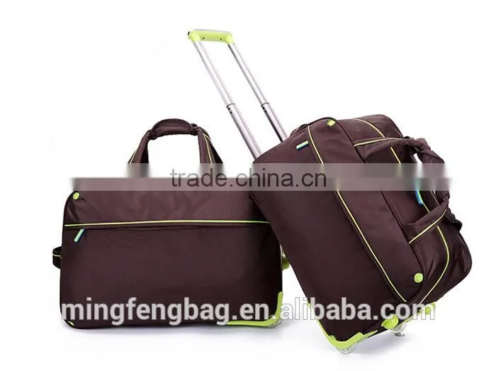 Custom New Multifunction Tote Travel Trolley Bag for Men