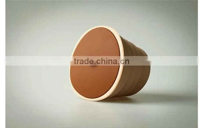 cute shape silicone folding bowl,collapsible silicone folding bowl,FDA and LFGB silicone folding bowl