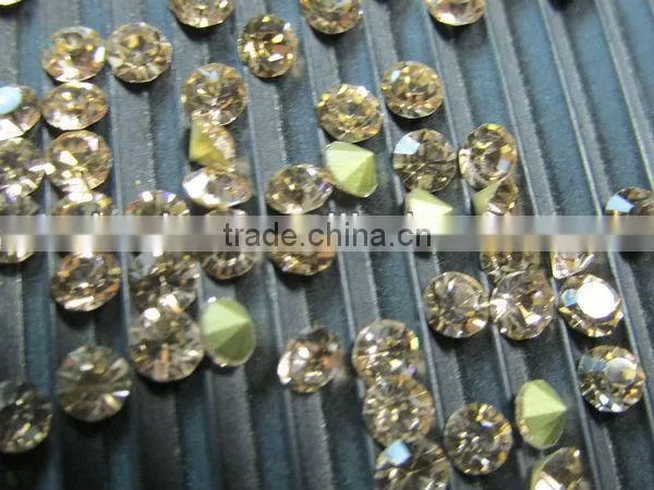 ss12 Cheapest india glass crystal stones