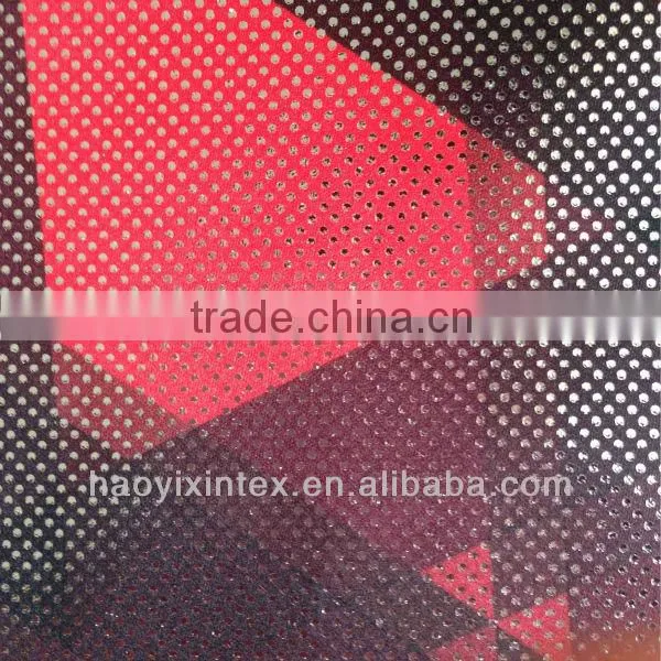 Silver printing fabric/ sliver pressed fabric