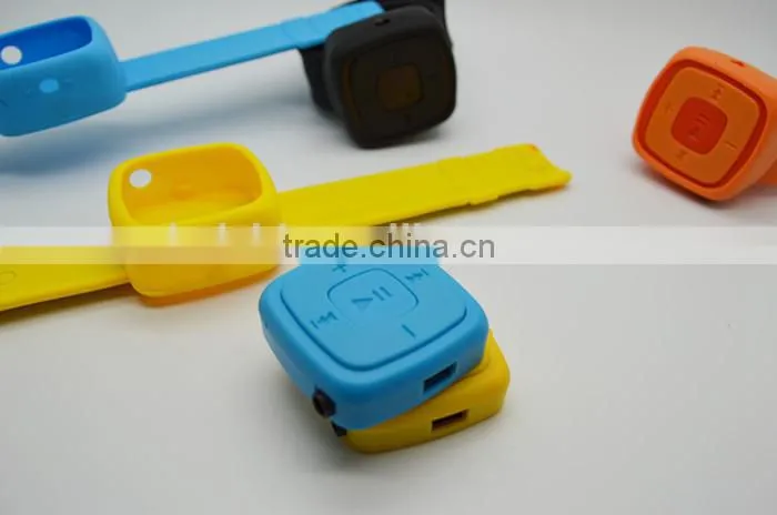 2014 popular wrist watch mp3 player