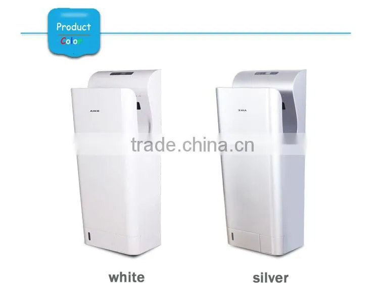 HEPA filter UL certificated automatic high speed jet hand dryer for public toilet