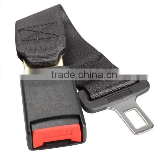Hot selling plastic double buckle seat belt