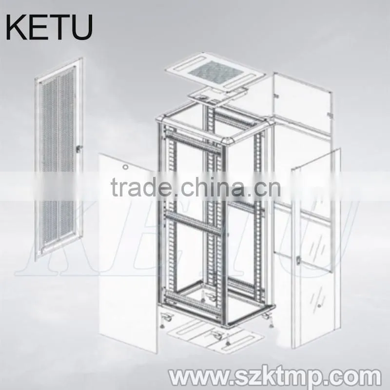 19" 42U aluminum server rack