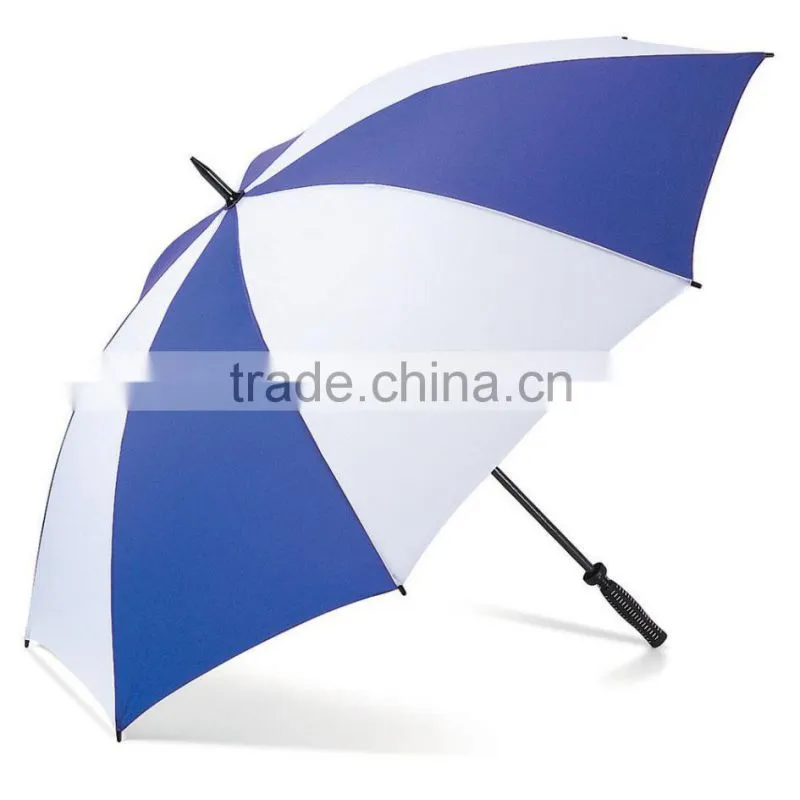 High Quality Straight Two Color Golf Umbrella