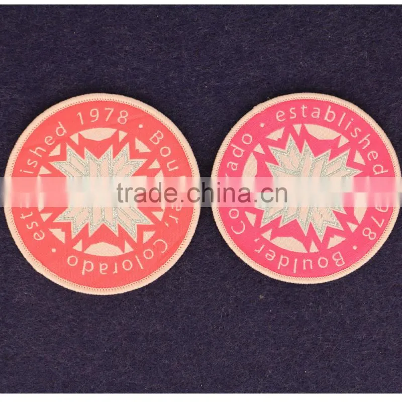 China Factory Direct Professional Customized Woven Patch For Clothing