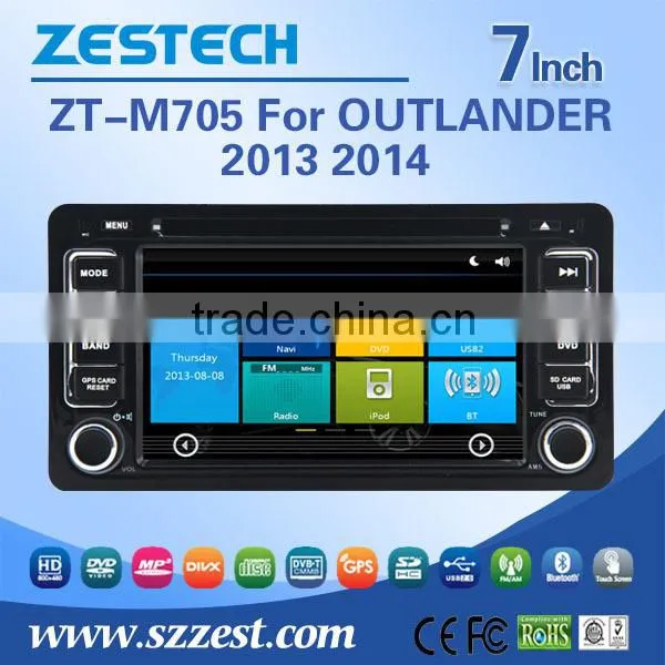 hot new product car dvd cd player for Mitsubishi OUTLANDER 2013 2014