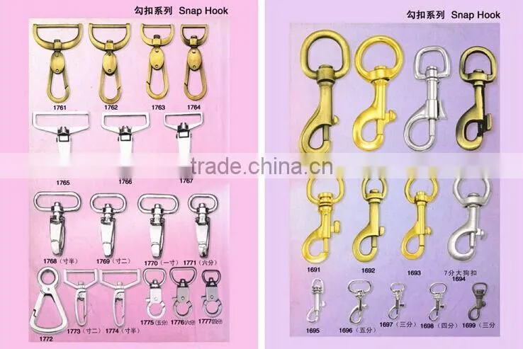 gold zinc alloy zipper puller,metal zipper puller slider for handbag accessory