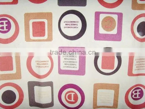 printed velvet mattress fabric