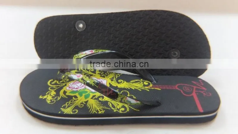 2016 new design flip flop slipper