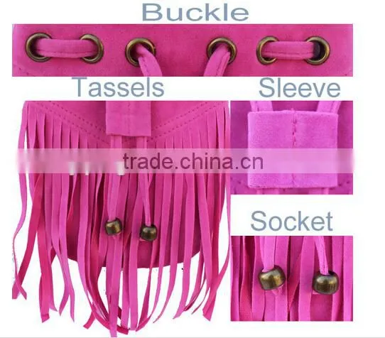 Children Tassel Shoulder Kid Handbag