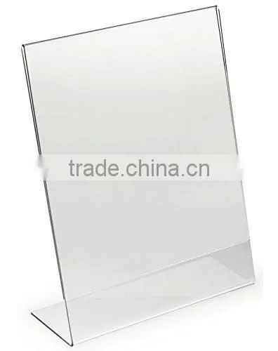 sign holder acrylic