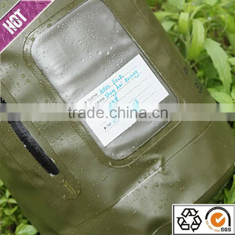 2015 New product high quality waterproof dry bags with strap for outdoor camping hiking