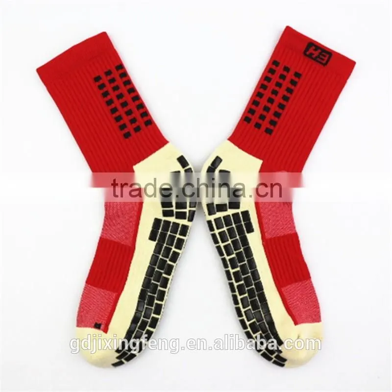 best selling men's cotton anti slip terry sport socks
