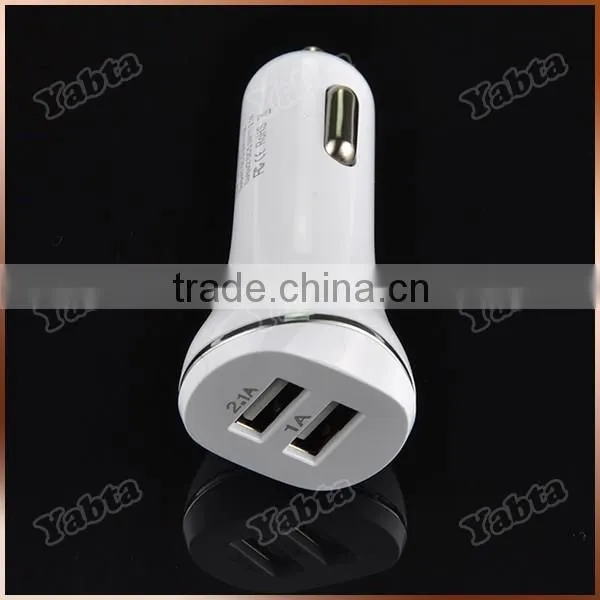 2016 New 2.1A 2 USB Car Charger For Samsung Iphone Car Charger Dual USB