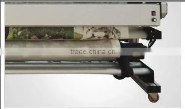 Auto media feeding system and take up system