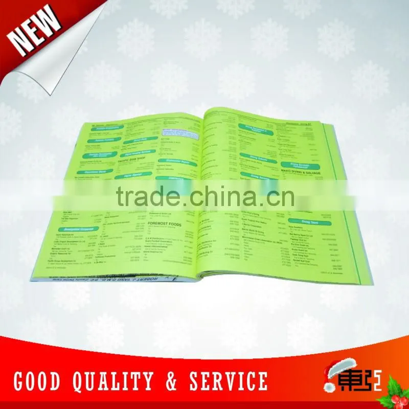 2013 new yelllow page printing service for Saipan