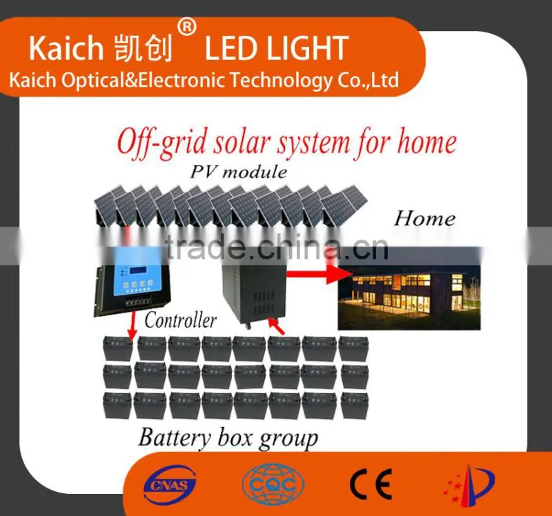 off grid hybrid solar energy power system with battery charger MPPT and solar inverter for home use