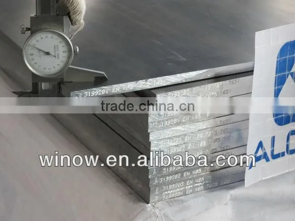 aluminium pre-stretching plate