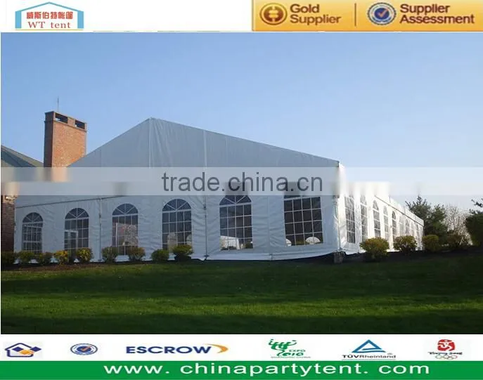 Outdoor strong aluminum frame clear span warehouse tents