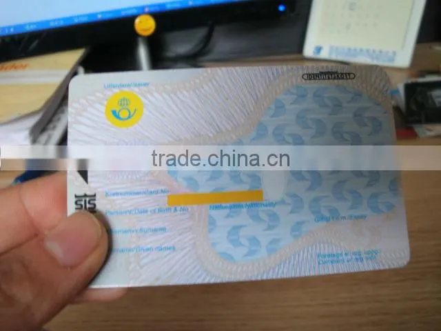 custom PVC Business Card making