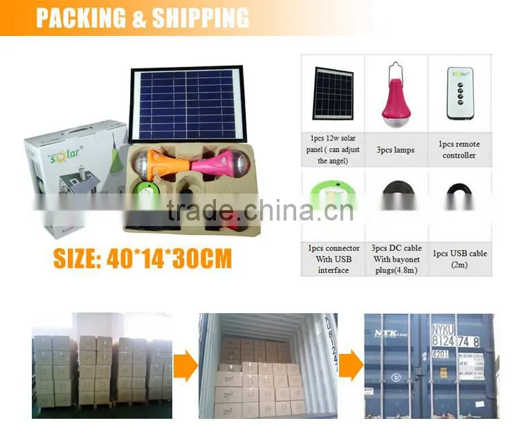 Portable mini solar power system for home whole house solar power system balcony hanging solar power system(JR-CGY2)