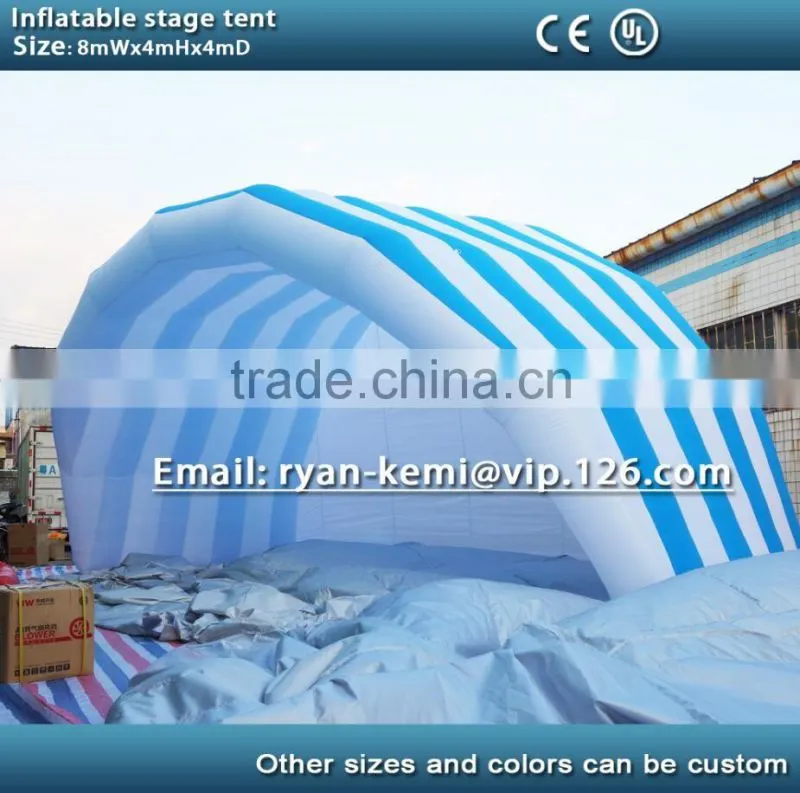 10m giant inflatable tent giant inflatable stage cover